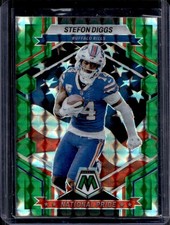 2023 Panini Mosaic Stefon Diggs Green Mosaic National Pride #270 Bills