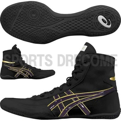 ASICS EX-EO Ringer Boxschuhe 1083A001 TWR900 Neues Modell Schwarz Lila Gold