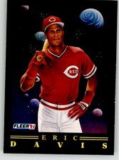 Eric Davis 1991 Fleer Pro-Visions 10 Cincinnati Reds