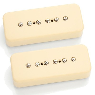 Seymour Duncan SP90-1/SP90-2 Soapbar P-90 Set cream NEW SP90-1n SP90-2b