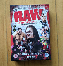 WWF WWE RAW The Beginning The Best of Seasons 1 & 2 1993 - 1994 4 DVD Box Set