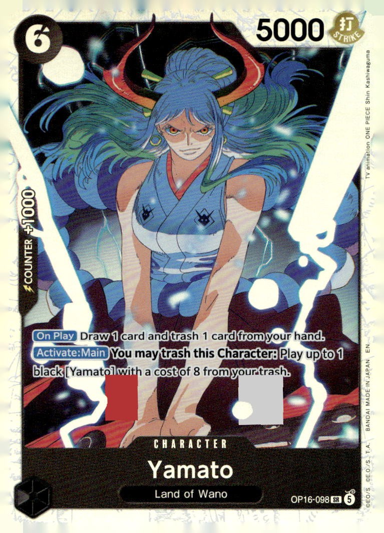 Yamato (098) Foil SR The Time of Battle OP16-098 NM