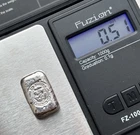 1/2 Oz Pit Bullion Silver Bar - ASW .51 Ozt .999 Loaf