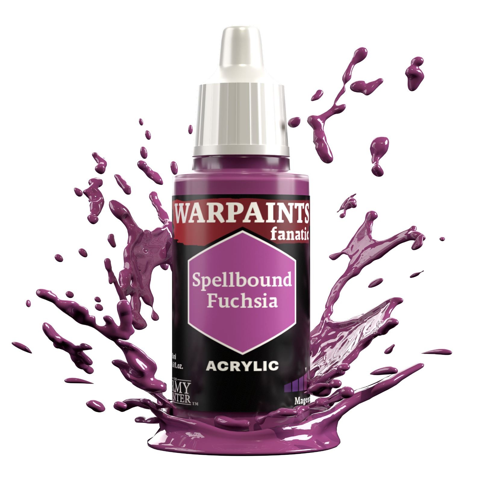 Army Painter Warpaints Fanatic: Spellbound Fuchsia 18ml - Image 6