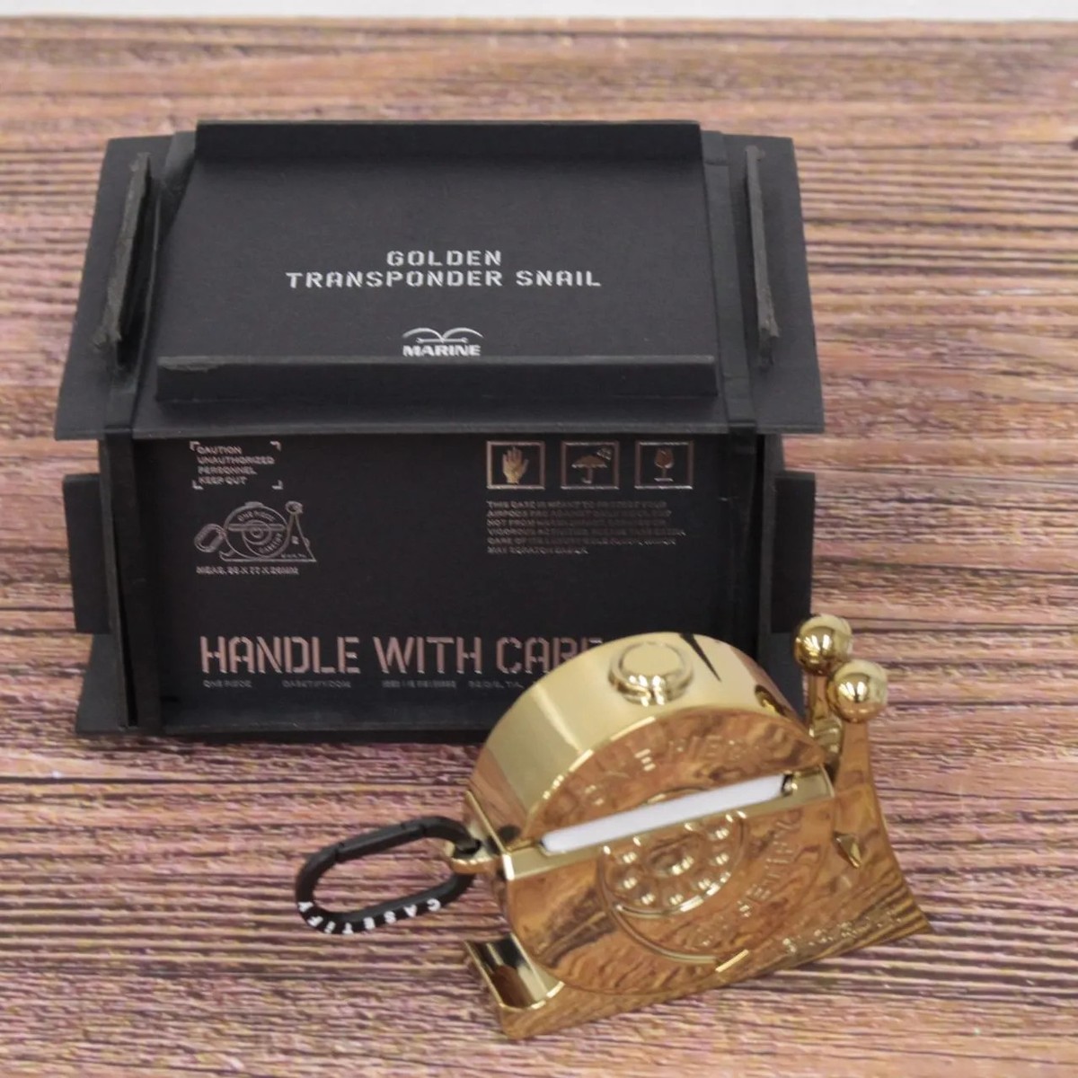 Casetify One Piece Golden Transponder Snail AirPods Pro Case