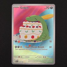 Pokémon TCG Card Gulpin 154/142 Stellar Crown Illustration Rare - NM