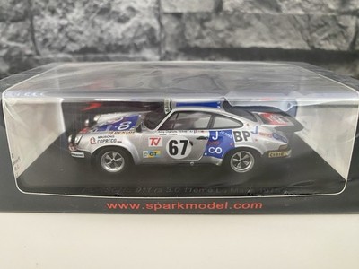 Spark S9807 -  1:43 - Porsche 911 RS 3.0 - #67 Le Mans 1975 -  J. & Co. Jeans 