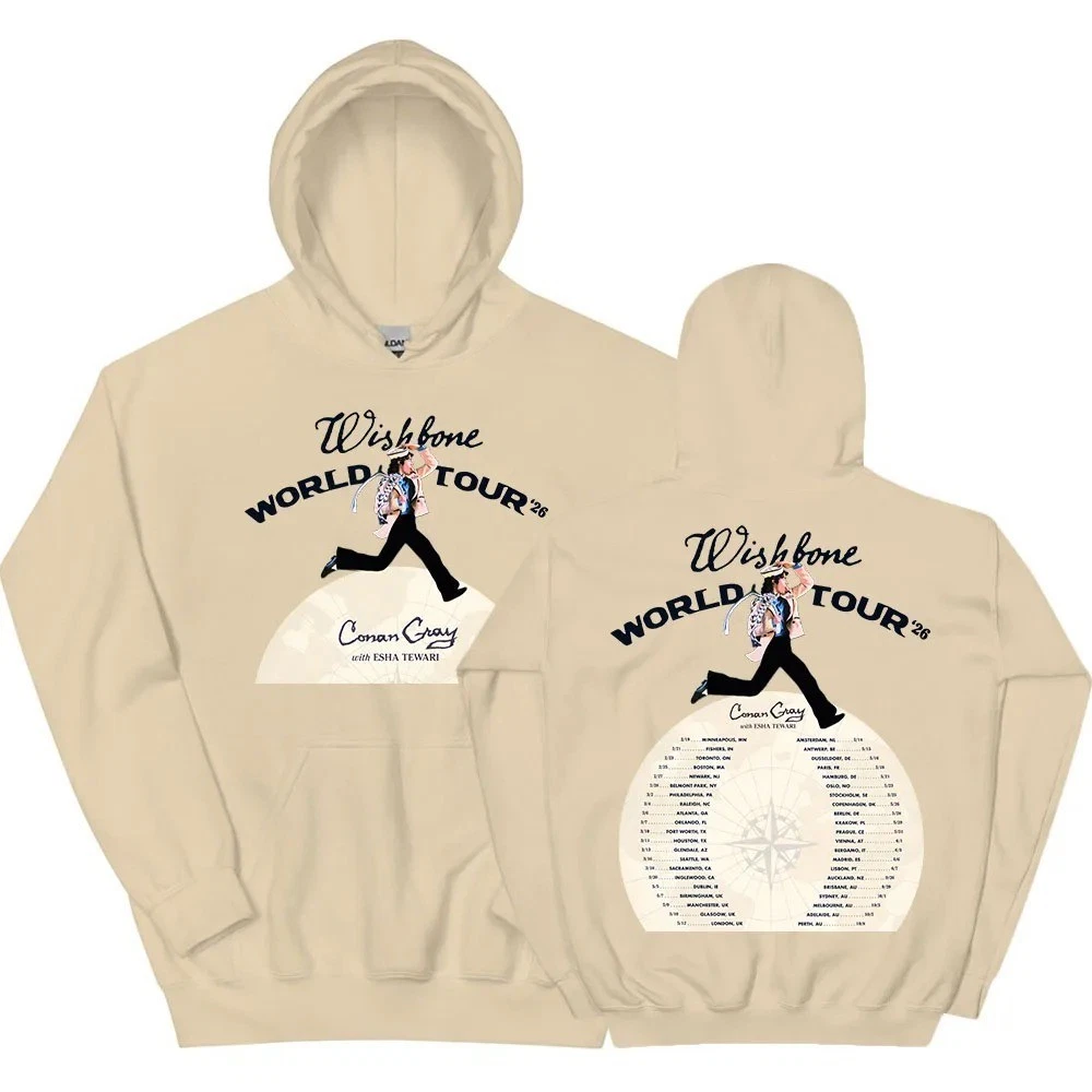CONAN GRAY Wishbone World Tour 2026 Hoodies