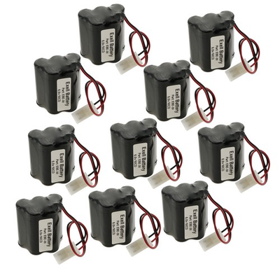 #ad 10pc Exit Lighting Battery for Prescolite E82082100 NIC0099 $119.95