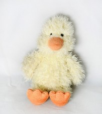 JellyCat yellow duck Tot plush fluffy duckling stuffed lovey