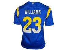 Kyren Williams Signed Authentic Nike Los Angeles Rams Football Jersey Beckett