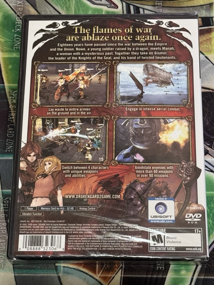 Drakengard 2 - PS2 - PlayStation 2 - Brand New Sealed - Y Seal - US Release - Image 2 of 4