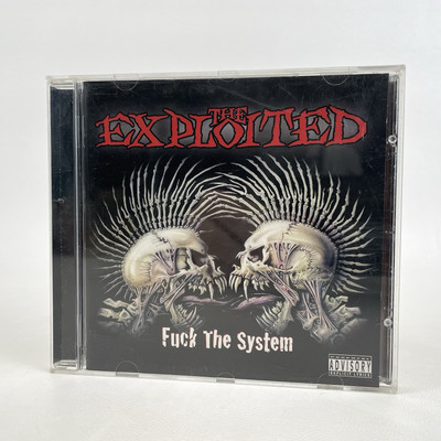 The Exploited - Fuck The System (CD, Nuclear Blast) Rare Promo CD!