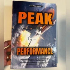 Peak Performance: A Powerful Guide to Boost Your Mind Control hardcover book