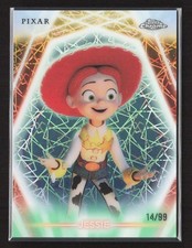 2026 Topps Disney Neon #CNE-33 Jessie Green Etch /99 Toy Story
