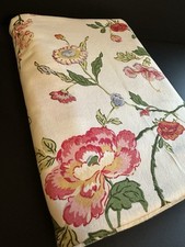 Botanical Floral Tablecloth 61x117 Cotton Cottage English Garden Buffet