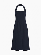 Odd Muse Halter Neck Midi Dress Navy - M