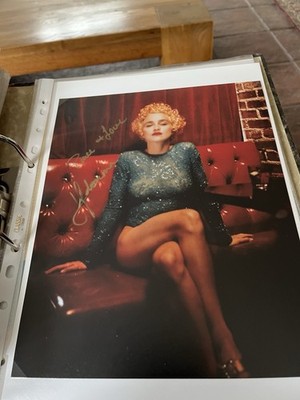 Originalautogramm Madonna