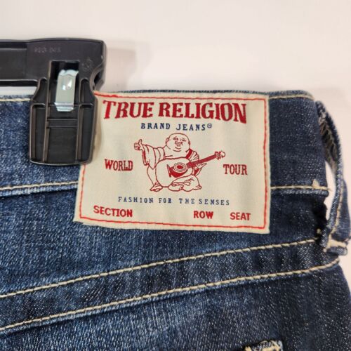 True Religion Men's Size 42 Ricky Shorts Relaxed Straight Blue (41) - Picture 3 of 12