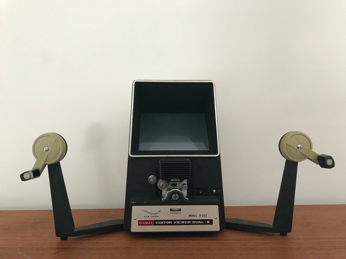 Goko A-203 Dual 8 Film Movie Editor Viewer | eBay