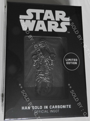 STAR WARS - JUEGO DE LINGOTES DE METAL - DARTH VADER / DEATH STAR / HOTH / HANS SOLO - Imagen 7 de 7