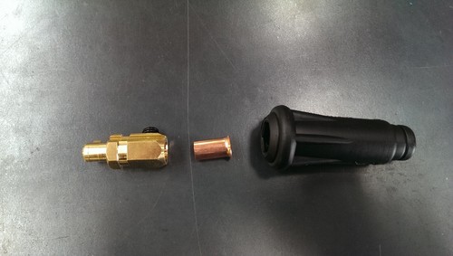 Cable Plug Welding Male Connector - 10-25 DINSE Style - 100- 200 Amp - CP1025 - Picture 5 of 7