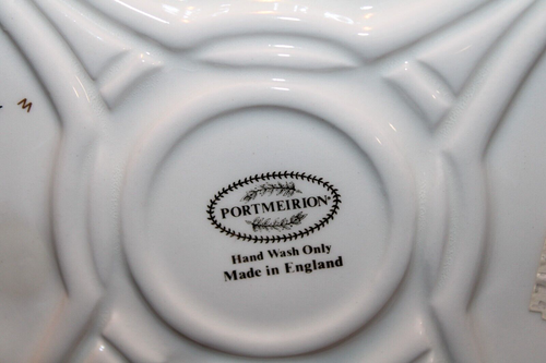 Portmeirion Botanic Garden Large Teapot “Victorian Tea Table” England 1998 - Picture 9 of 10