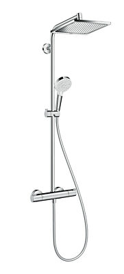 Hansgrohe Crometta E Showerpipe 240 1jet mit Thermostat - Chrom - 27271000