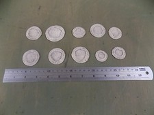 WARGAMES 10 DESERT shell craters  15mm 20mm 28MM WW2 Handmade by FAT FRANK