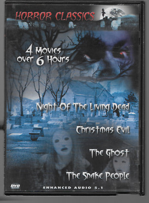 Night of the Living Dead - Christmas evil - The Ghost - The Snake People (DVD)