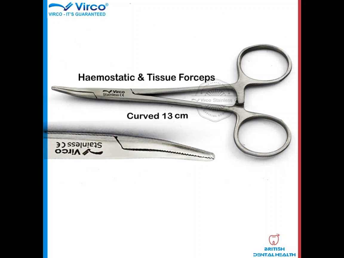 Hemostat Mosquito Locking Clamp Forceps Straight Curved Surgical