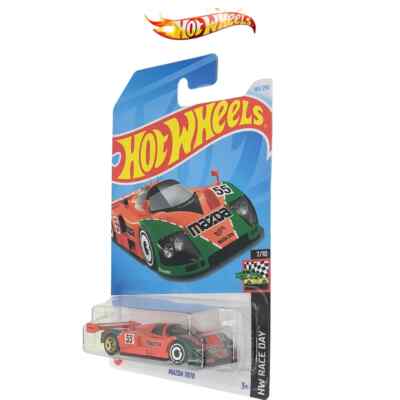 2025 HOT WHEELS MAZDA 55 HW RACE DAY 7/10 ORENGE / GREE & GOLD