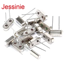 Jessinie 15pcs Crystal Oscillator Kit Quartz Resonators Assorted MHz
