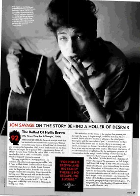 PPOT40 SONGARTIKEL: BOB DYLAN - THE BAND OF HOLLIS BROWN