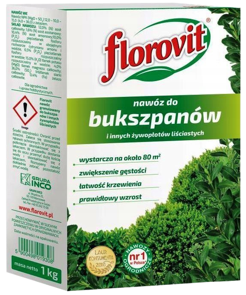 BuchsbaumdüNger Hecken Strauch Pflanzen Spezial DüNger FüR Buchsbaum 80M2 1Kg-image