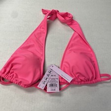 Wild Fable Pink Bikini Top Size Medium -removable Ties - Removable Pads