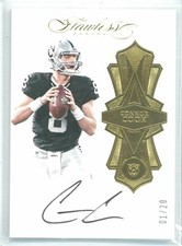 2016 Panini Flawless Connor Cook Rookie Auto RC #'ed 01/20