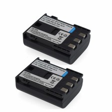 TWO (2) Battery  for NB-2L NB-2LH Canon EOS 350D 400D G7 G9 ZR100 ZR200
