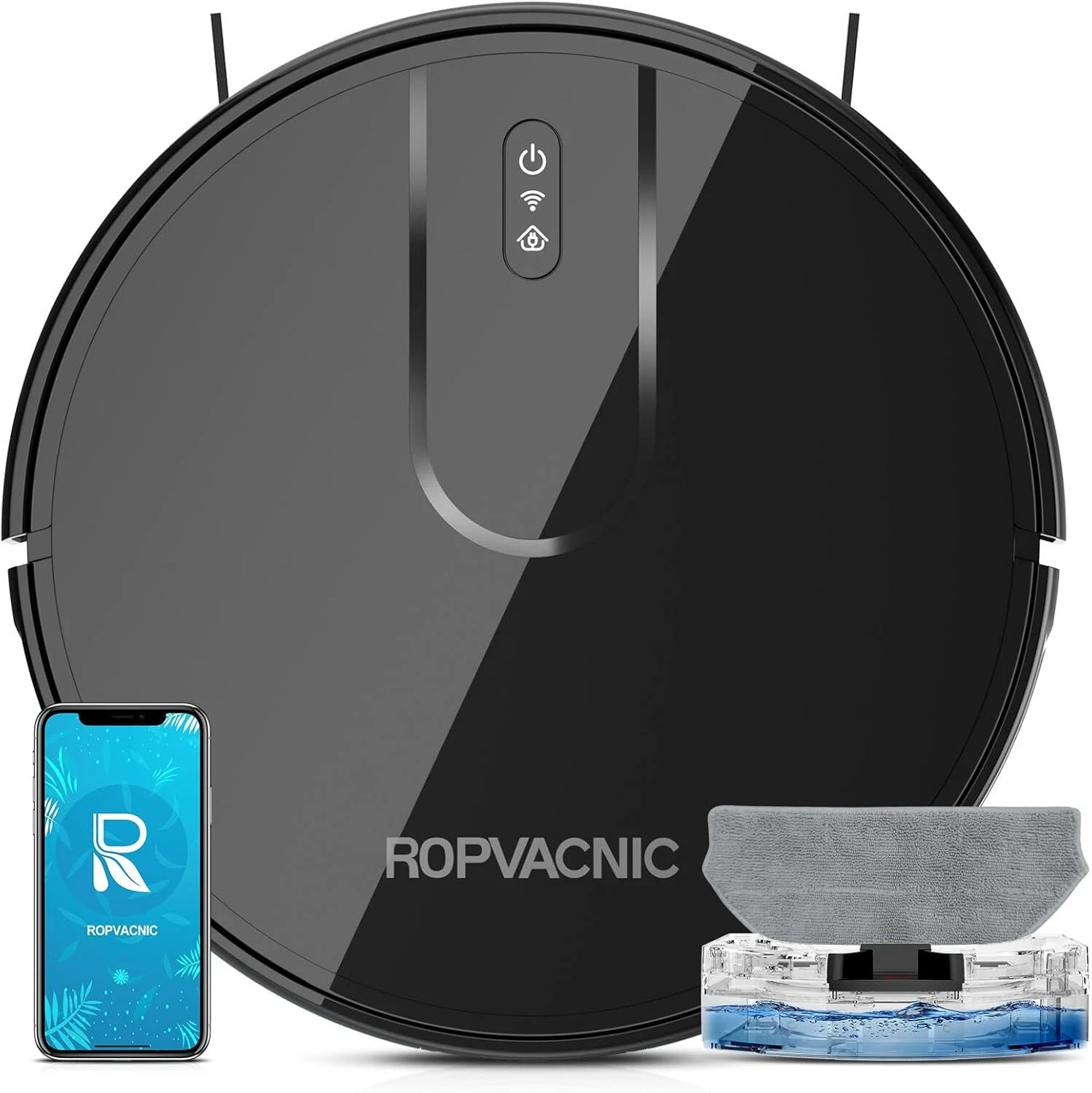 Robot Vacuum Cleaner Robot Vacuum and Mop Combo with 4000Pa Suction, Personalize