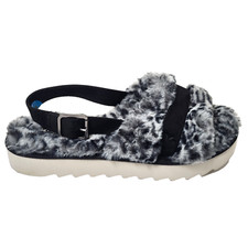 Koolaburra by UGG Women's Sandals Fuzz'd Out Natural US Size 9