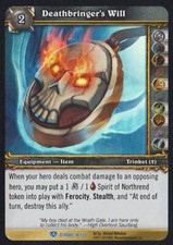 World of Warcraft TCG Deathbringer's Will (Foil) - Assault on Icecrown Citadel 1