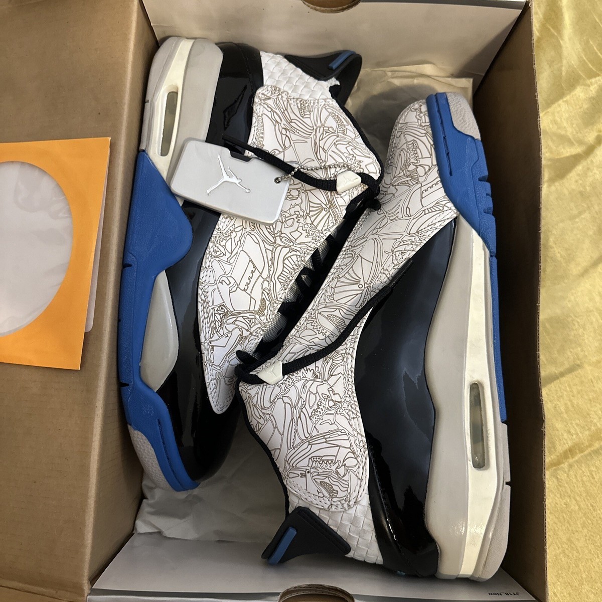 Jordan Dub Zero Photo Blue 2005 ~ RARE New In Box Sz9 Tag Include