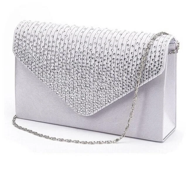 Satin clutches top evening bags