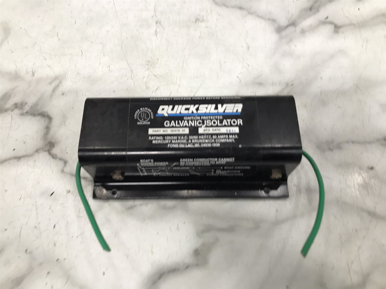 95 Chaparral Signature 29 Barco Quicksilver Aislador Galvánico 18478 A1