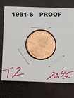 1981~S~ LINCOLN CENT~1c~ GEM PROOF PENNY ~HAND CHOSEN & SPOTLESS~TYPE~2~ IN 2X2  — photo 2