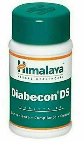 10 PC x 60 Tablets Himalaya Diabecon DS(Double Strength) - Free & Fast Shipping - Picture 5 of 5