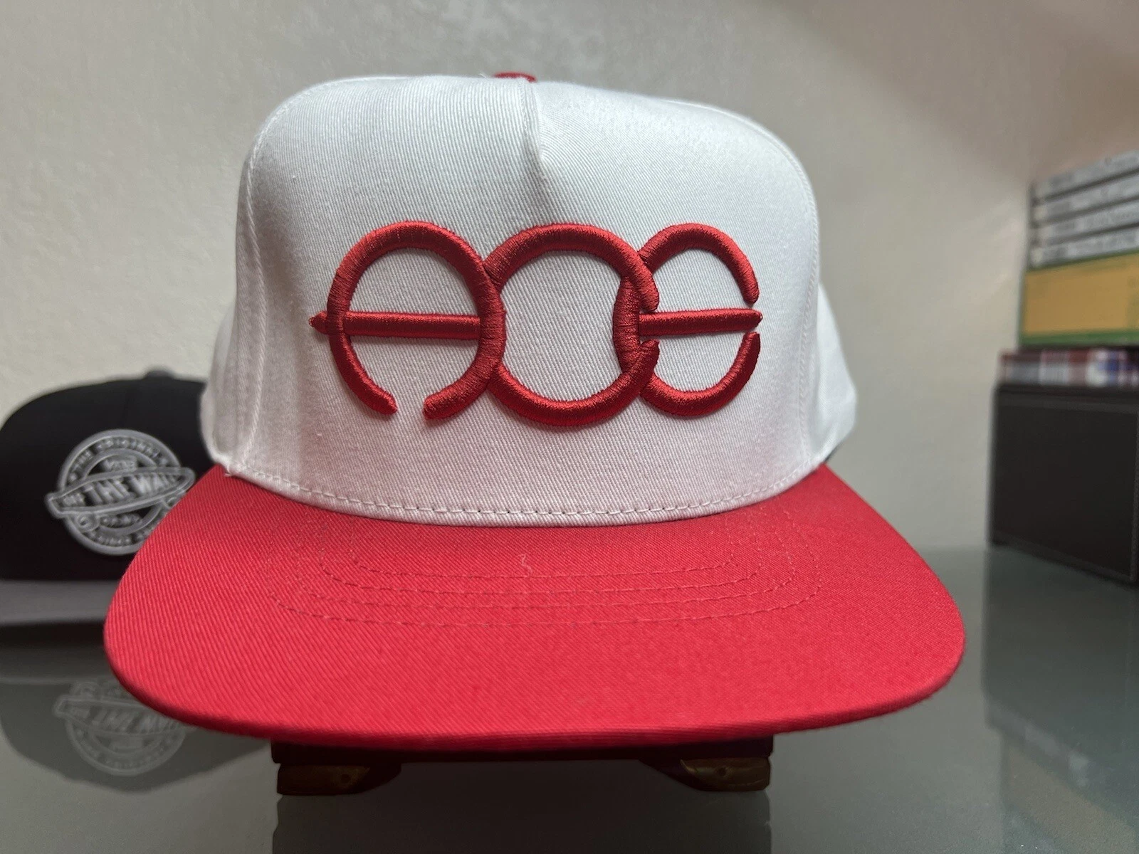 Ace Ring Logo Snapback Hat Cap Skateboarding Diamond USA