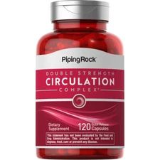 Circulation Complex | 120 Capsules | Non-GMO, Gluten Free | By Piping Rock
