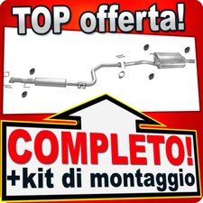 Scarico Completo per ROVER 45 (RT) 1.8 / MG ZS 120 3-Volumi Marmitta