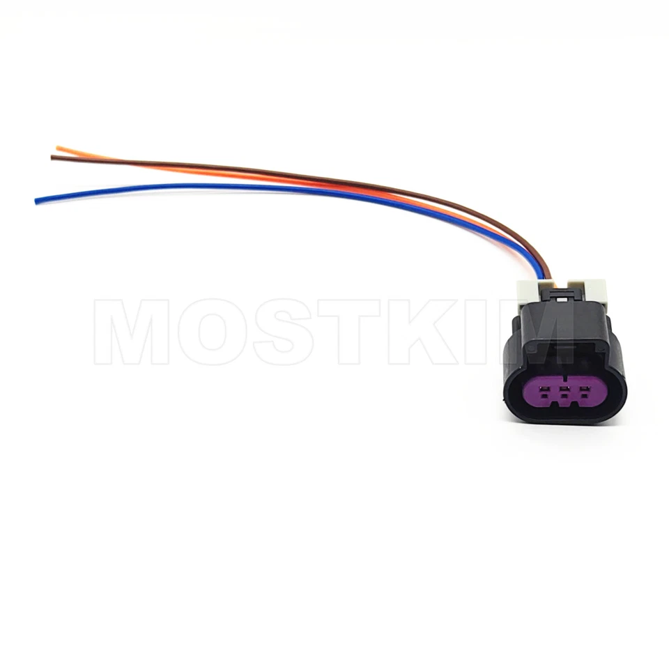 3-Pin DRL Daytime Running Light Connector Pigtail For Chevrolet Impala 2014-2019 - Image 2 of 4